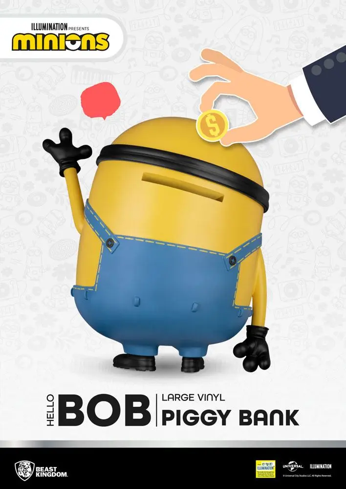 Despicable Me Hello Bob Vinyl persely 35 cm termékfotó