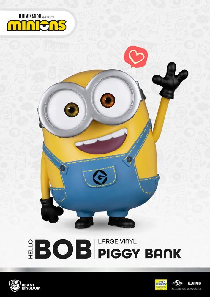 Despicable Me Hello Bob Vinyl persely 35 cm termékfotó