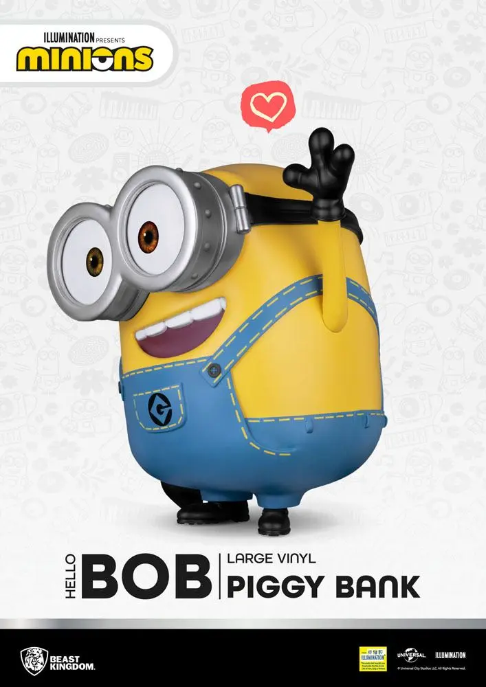 Despicable Me Hello Bob Vinyl persely 35 cm termékfotó