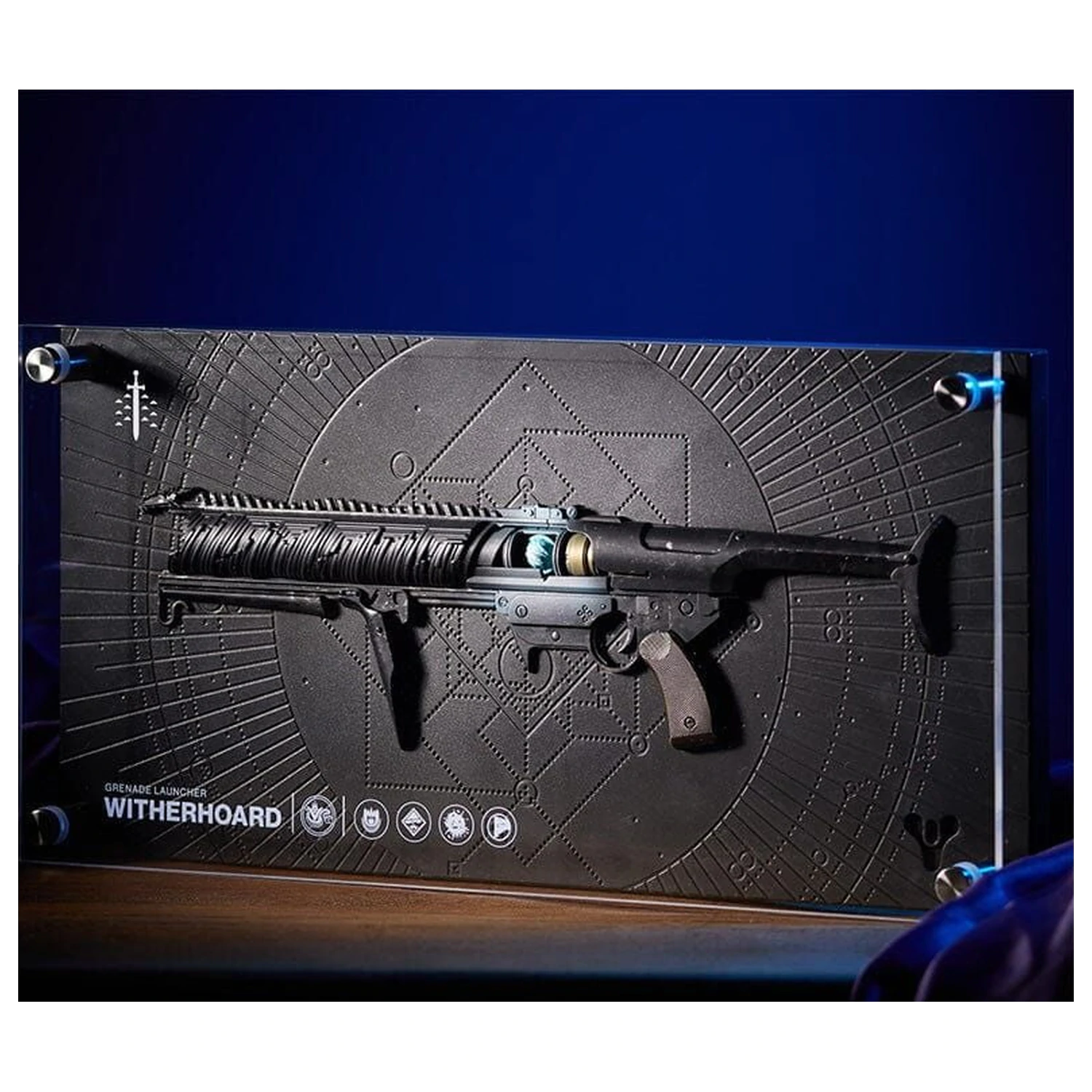 Destiny 2 Witherhoard Exotic Weapon plakett replika termékfotó