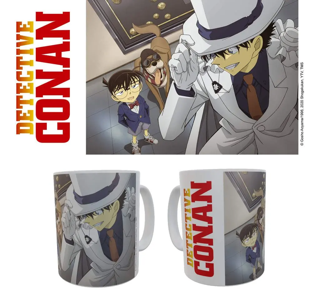 Detective Conan Conan &amp; Kaito Kid kerámiabögre termékfotó