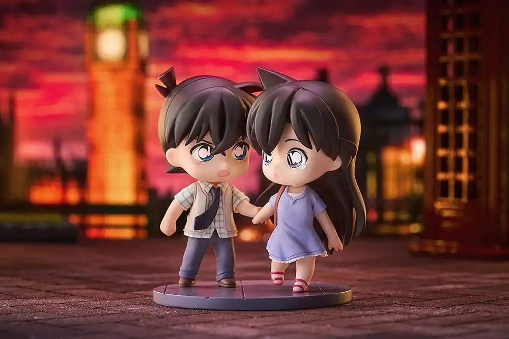 Detective Conan Qcsomag Shinichi Kudo & Ran Mori 2 db-os figura csomag 8 cm termékfotó