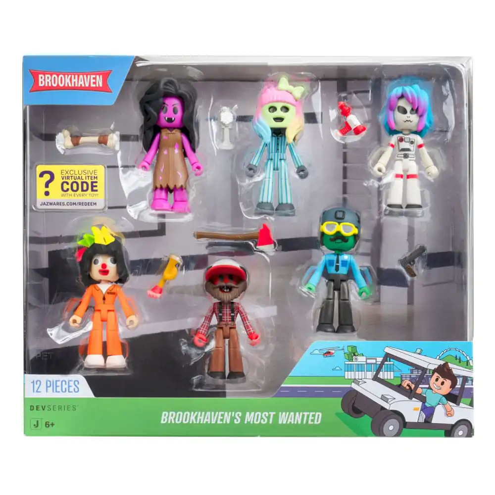 Dev Series Brookhaven: Brookhaven's Most Wanted Wave 2 6 db-os akciófigura csomag termékfotó