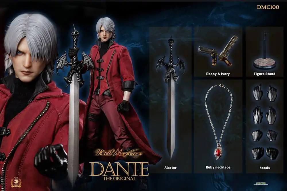 Devil May Cry 1/6 Dante - The Original akciófigura 30 cm termékfotó