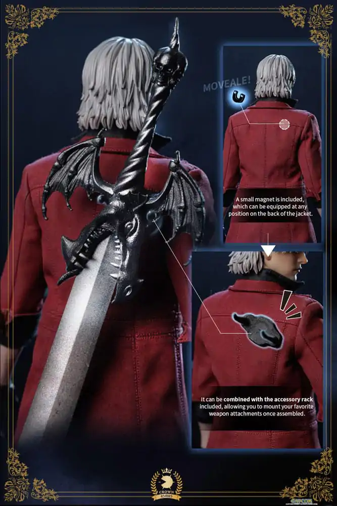 Devil May Cry 1/6 Dante - The Original (Luxury Version) akciófigura 30 cm termékfotó