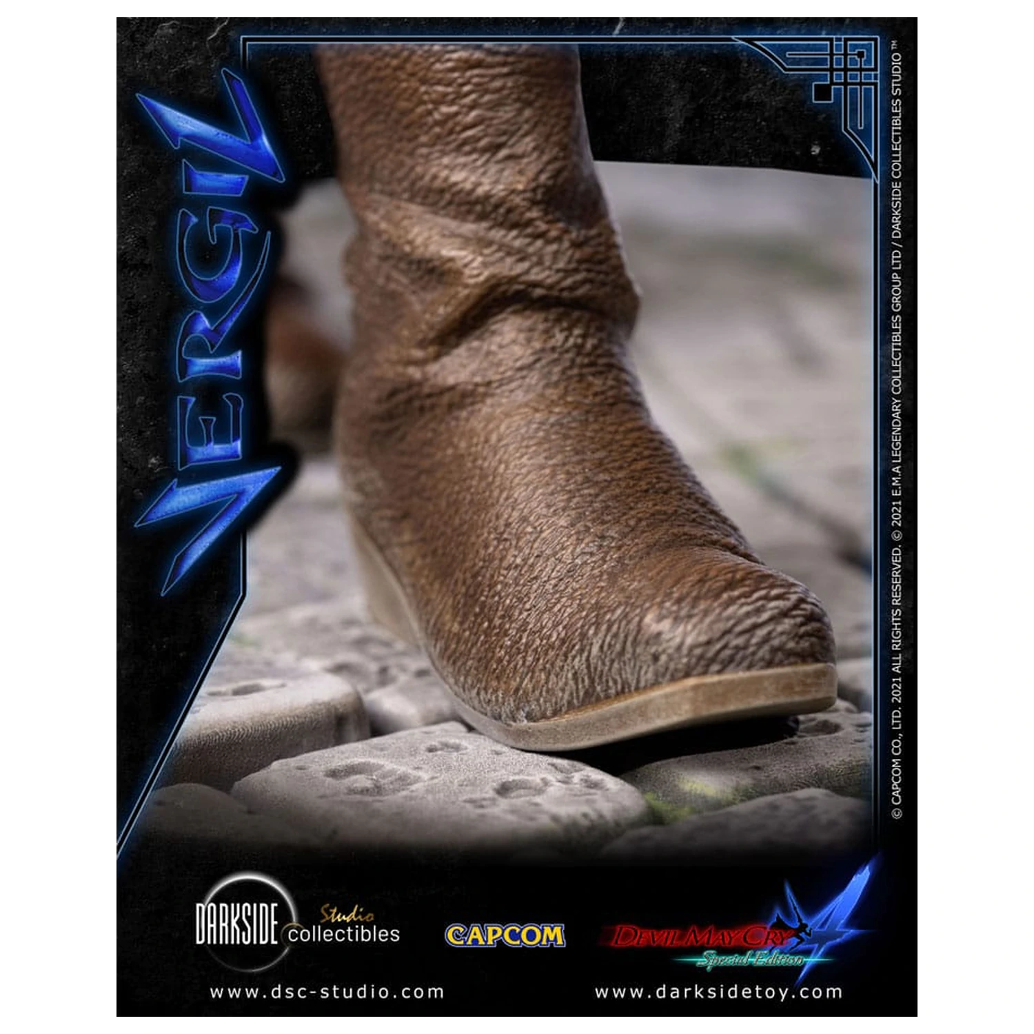 Devil May Cry 4 1/4 Vergil szobor figura 51 cm termékfotó