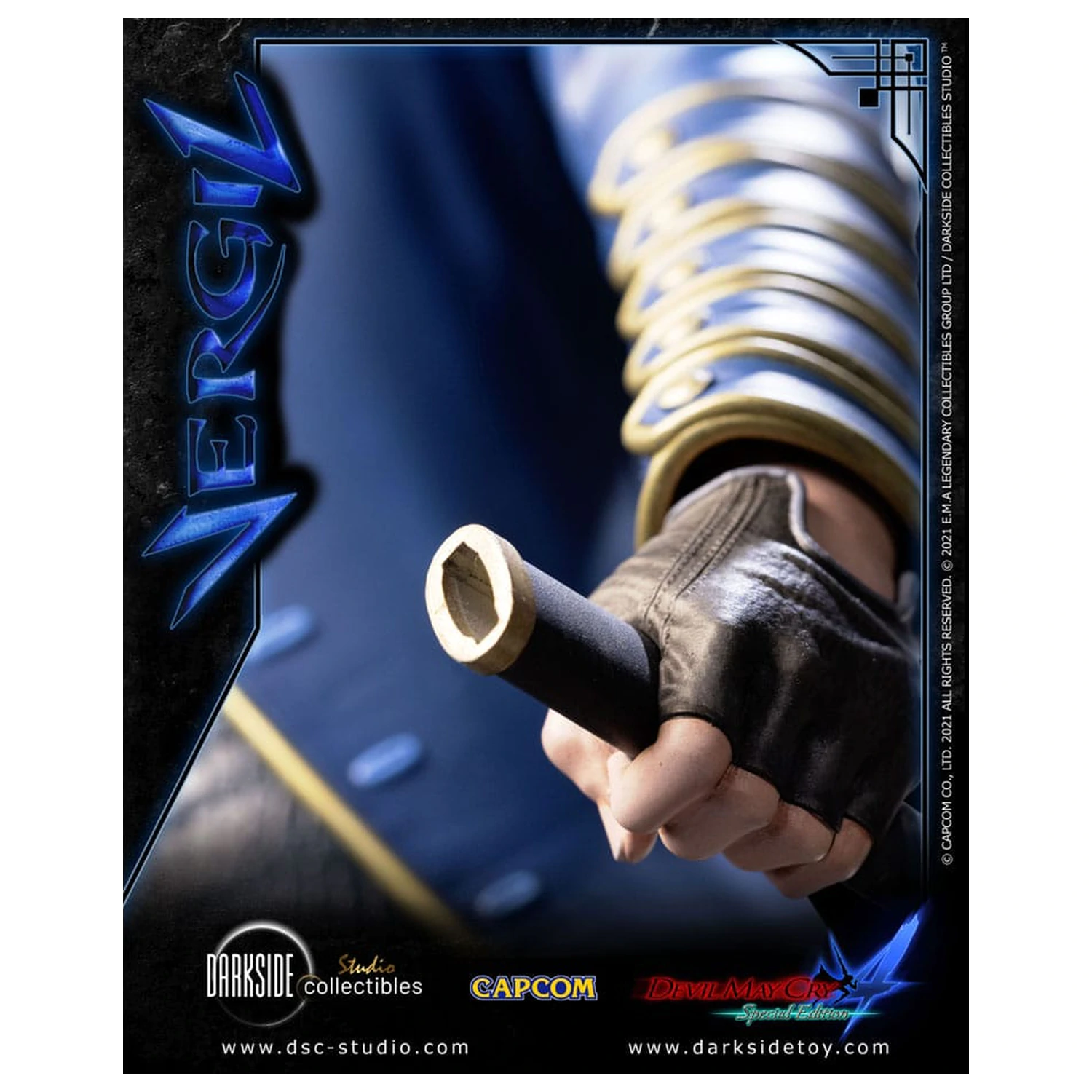 Devil May Cry 4 1/4 Vergil szobor figura 51 cm termékfotó