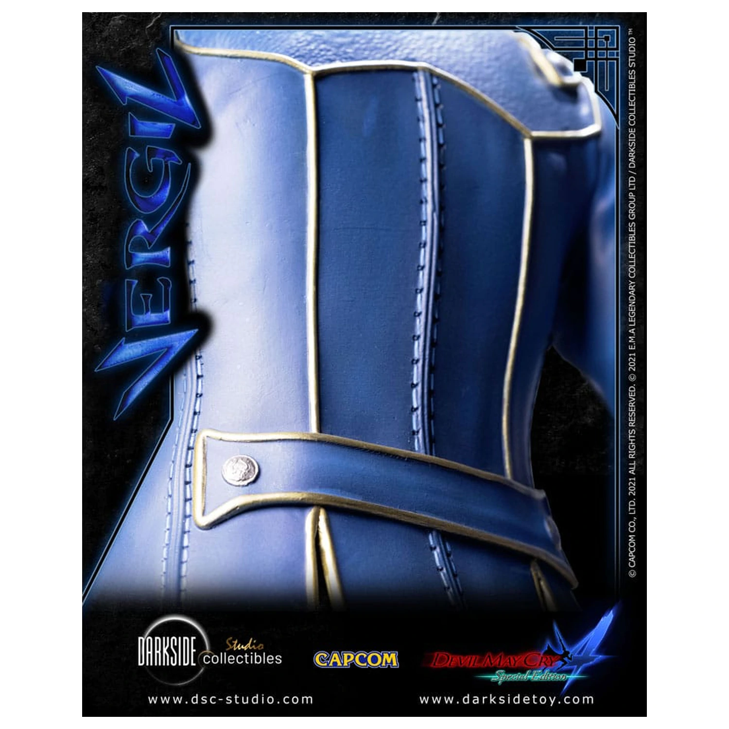 Devil May Cry 4 1/4 Vergil szobor figura 51 cm termékfotó