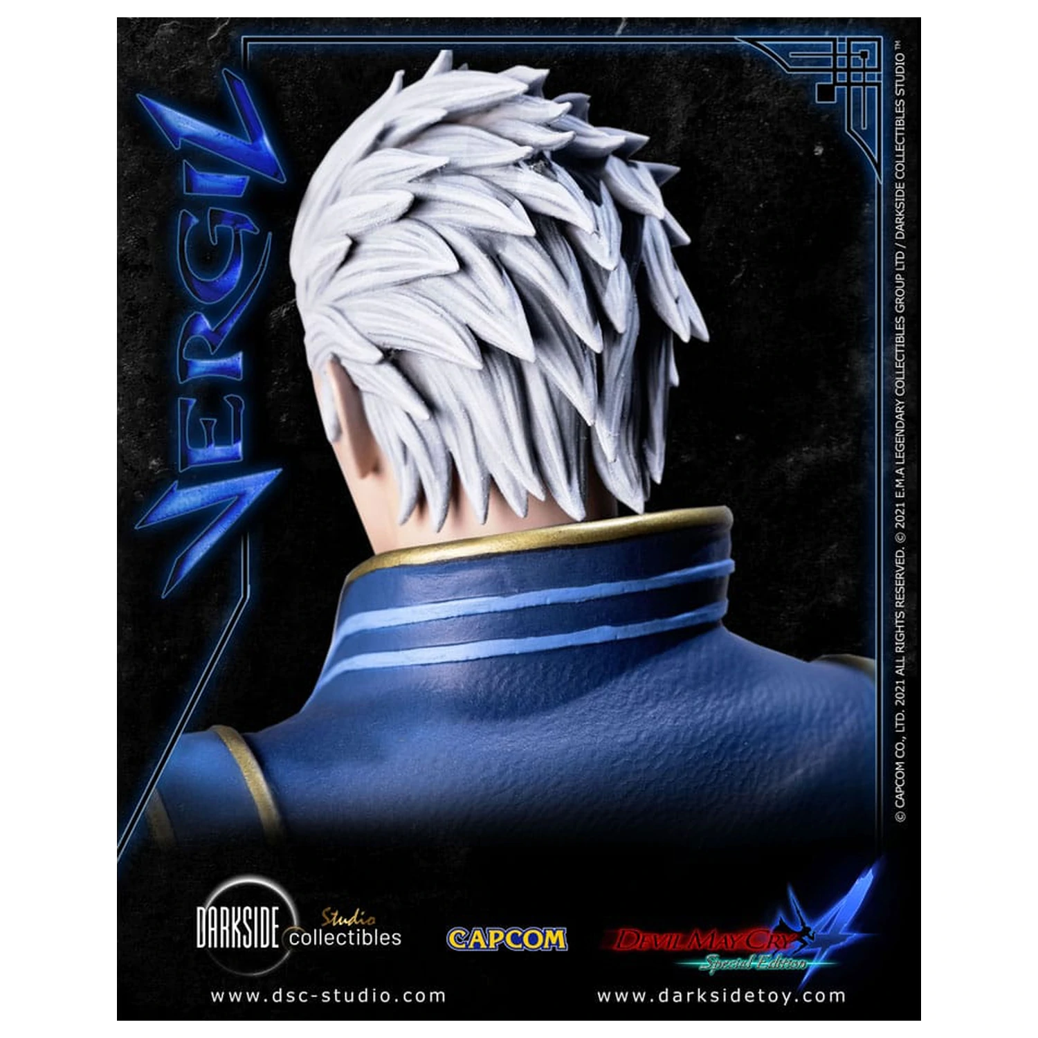 Devil May Cry 4 1/4 Vergil szobor figura 51 cm termékfotó