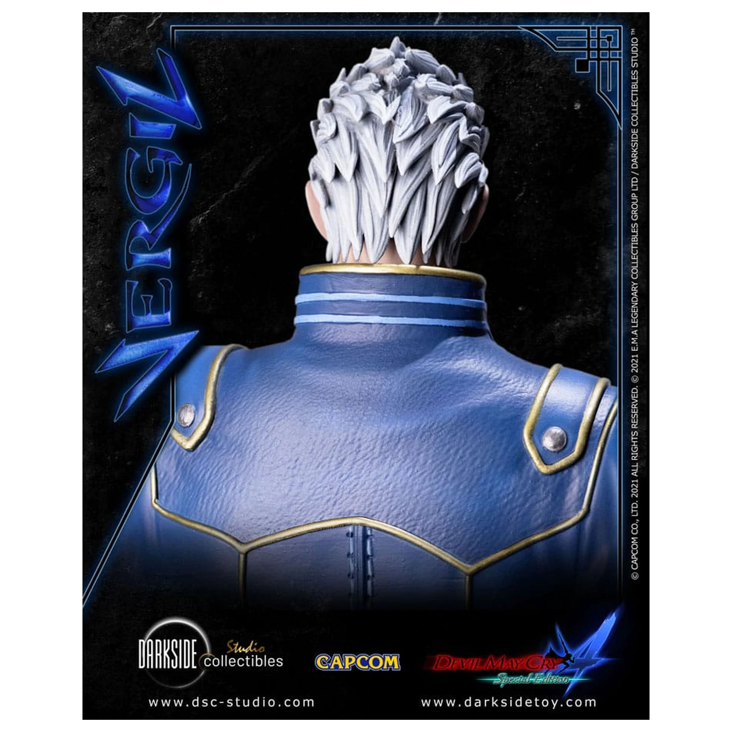 Devil May Cry 4 1/4 Vergil szobor figura 51 cm termékfotó