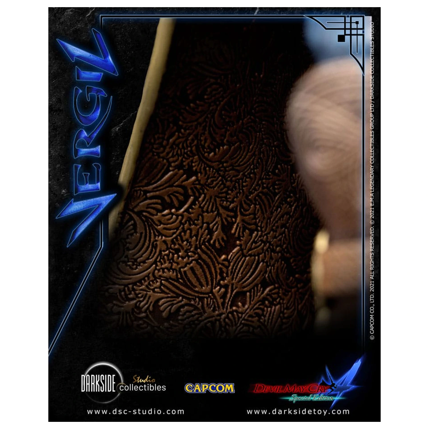 Devil May Cry 4 1/4 Vergil szobor figura 51 cm termékfotó