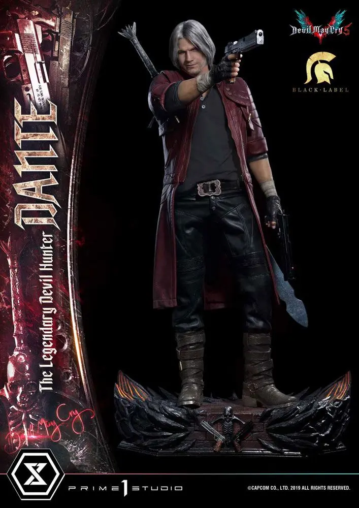 Devil May Cry 5 1/2 Dante Black Label szobor figura 109 cm termékfotó