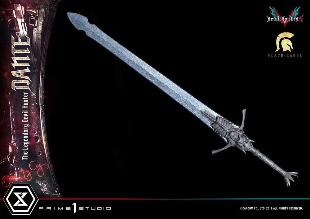 Devil May Cry 5 1/2 Dante Black Label szobor figura 109 cm termékfotó