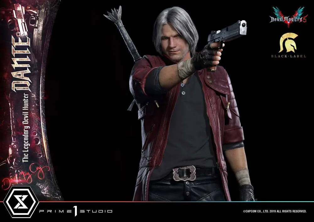 Devil May Cry 5 1/2 Dante Black Label szobor figura 109 cm termékfotó