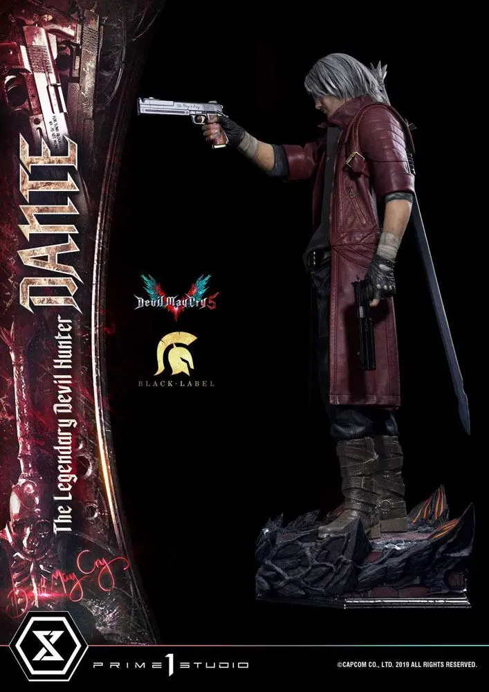 Devil May Cry 5 1/2 Dante Black Label szobor figura 109 cm termékfotó