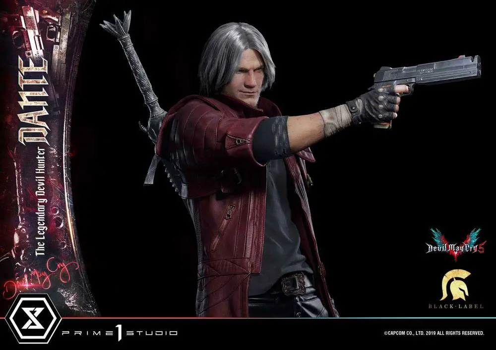 Devil May Cry 5 1/2 Dante Black Label szobor figura 109 cm termékfotó