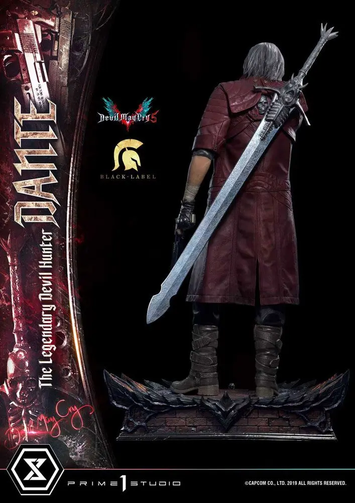 Devil May Cry 5 1/2 Dante Black Label szobor figura 109 cm termékfotó