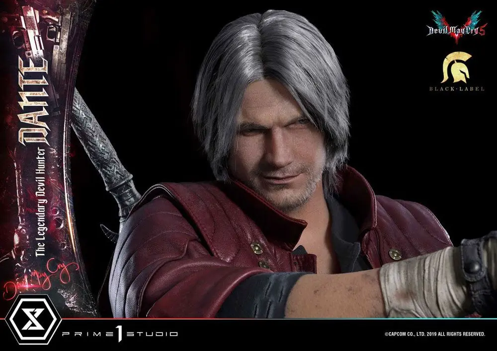 Devil May Cry 5 1/2 Dante Black Label szobor figura 109 cm termékfotó