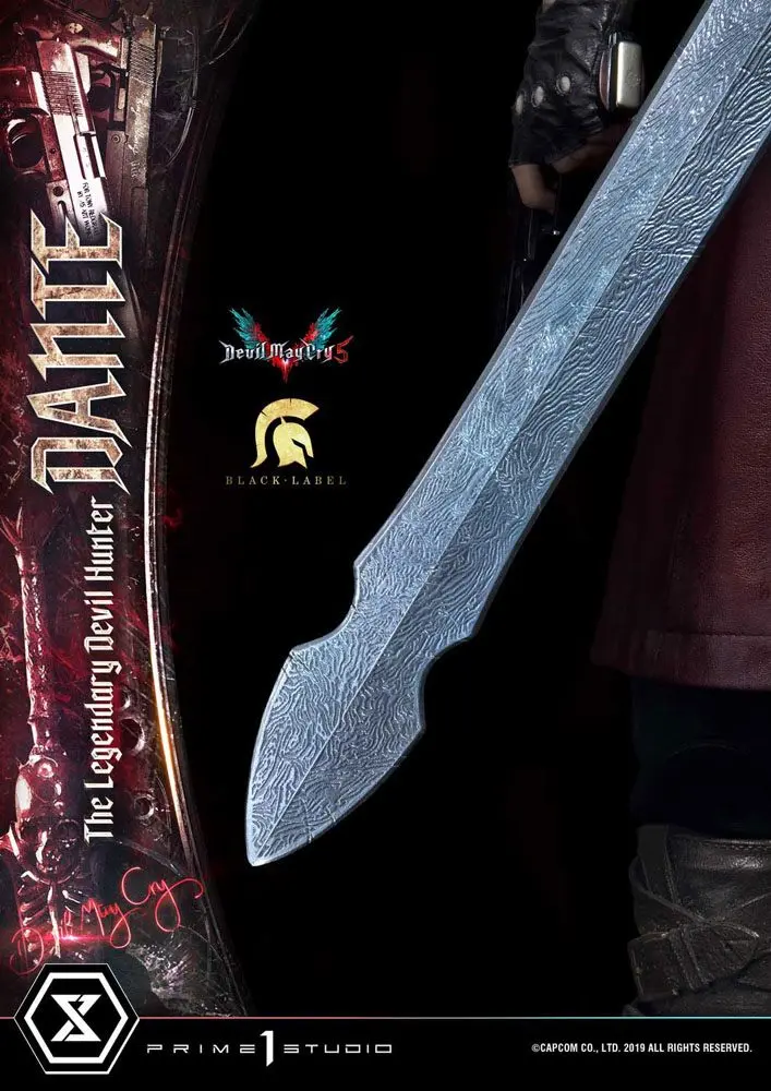 Devil May Cry 5 1/2 Dante Black Label szobor figura 109 cm termékfotó
