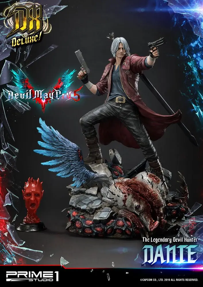 Devil May Cry 5 1/4 Dante Deluxe Ver. szobor figura 74 cm termékfotó