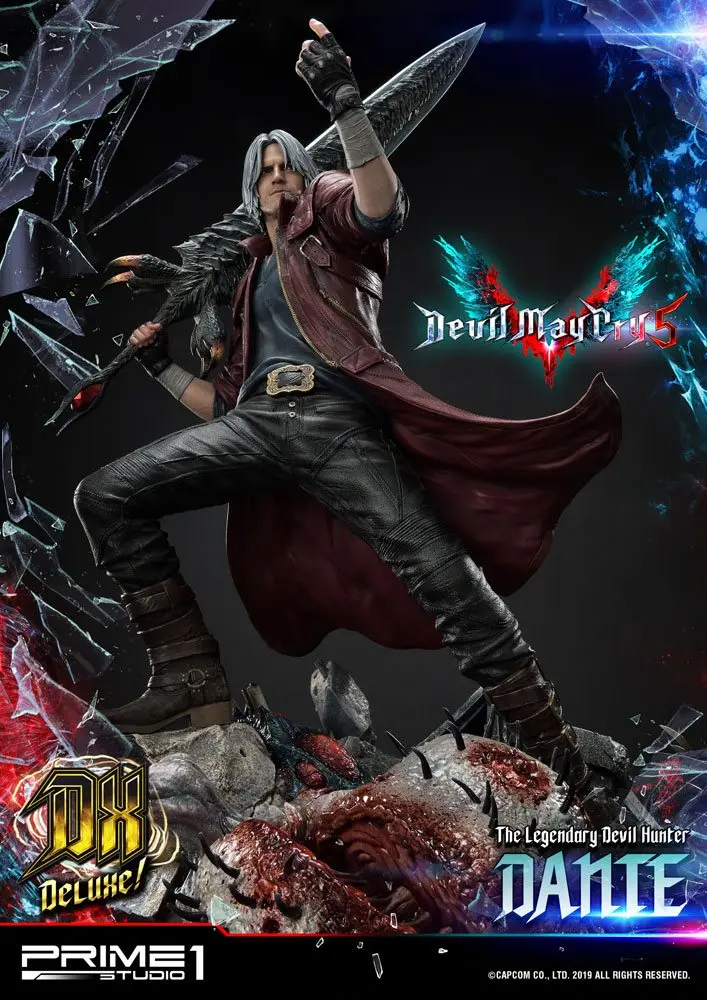 Devil May Cry 5 1/4 Dante Deluxe Ver. szobor figura 74 cm termékfotó