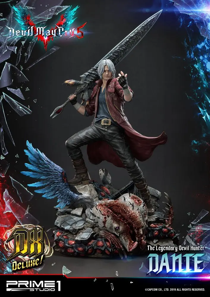 Devil May Cry 5 1/4 Dante Deluxe Ver. szobor figura 74 cm termékfotó