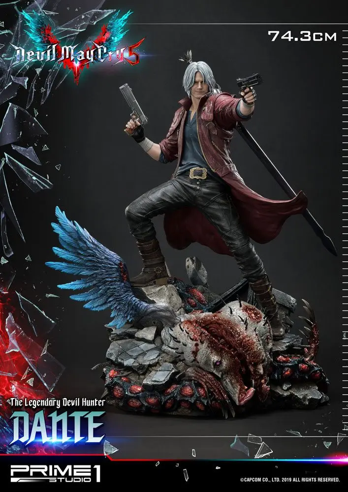 Devil May Cry 5 1/4 Dante szobor figura 74 cm termékfotó