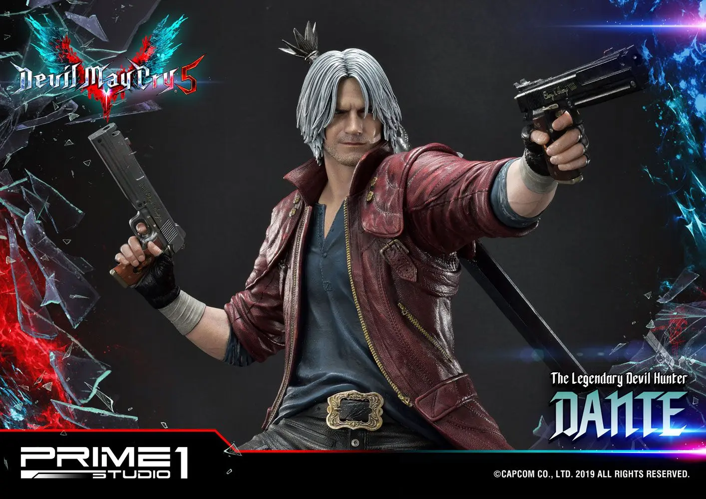 Devil May Cry 5 1/4 Dante szobor figura 74 cm termékfotó