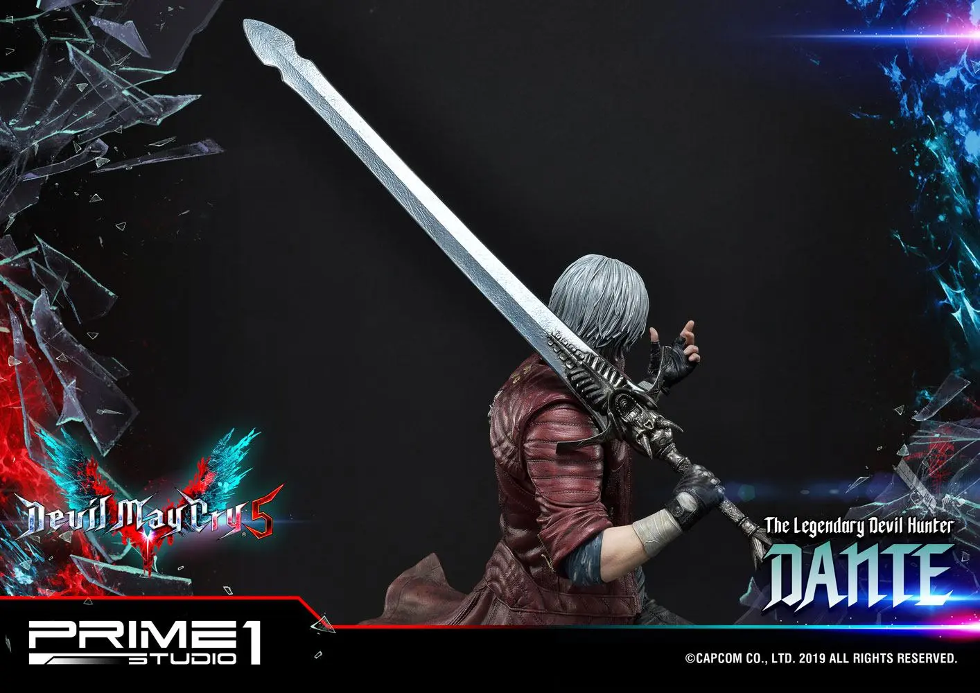 Devil May Cry 5 1/4 Dante szobor figura 74 cm termékfotó