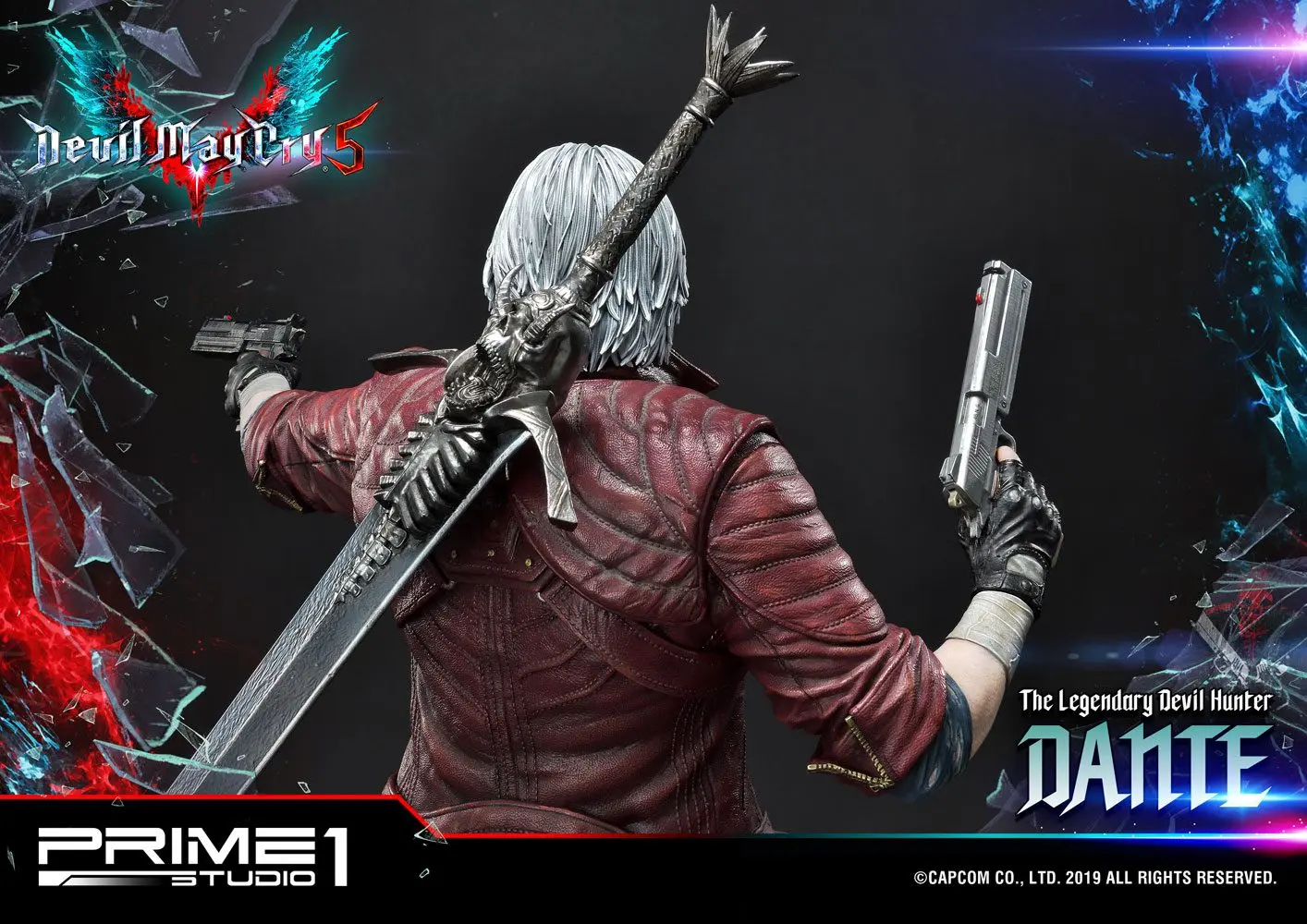 Devil May Cry 5 1/4 Dante szobor figura 74 cm termékfotó