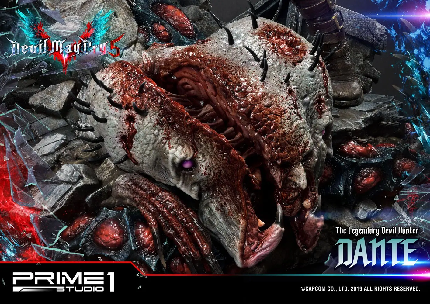 Devil May Cry 5 1/4 Dante szobor figura 74 cm termékfotó