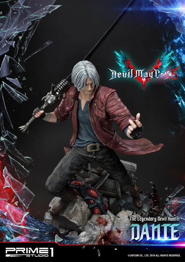 Devil May Cry 5 1/4 Dante szobor figura 74 cm termékfotó
