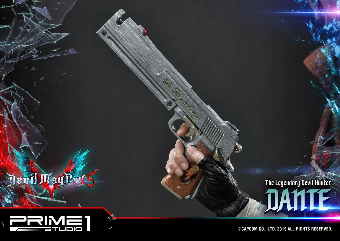 Devil May Cry 5 1/4 Dante szobor figura 74 cm termékfotó