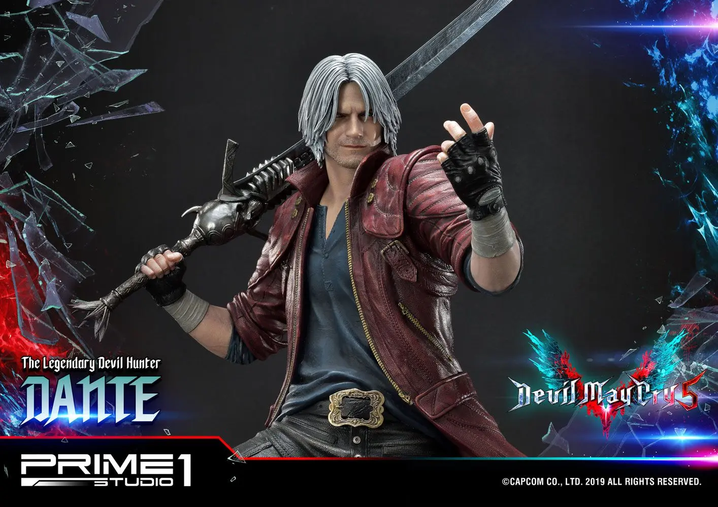 Devil May Cry 5 1/4 Dante szobor figura 74 cm termékfotó