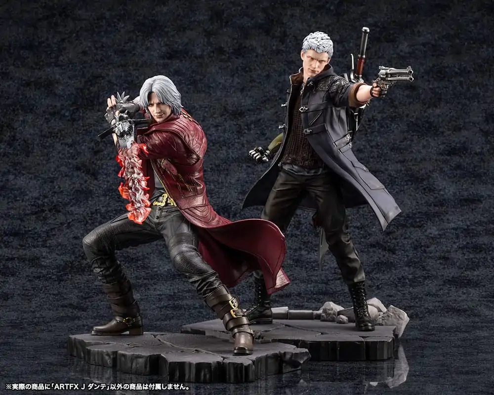 Devil May Cry 5 ARTFXJ 1/8 Dante PVC szobor figura 24 cm termékfotó