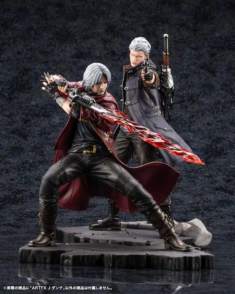 Devil May Cry 5 ARTFXJ 1/8 Dante PVC szobor figura 24 cm termékfotó