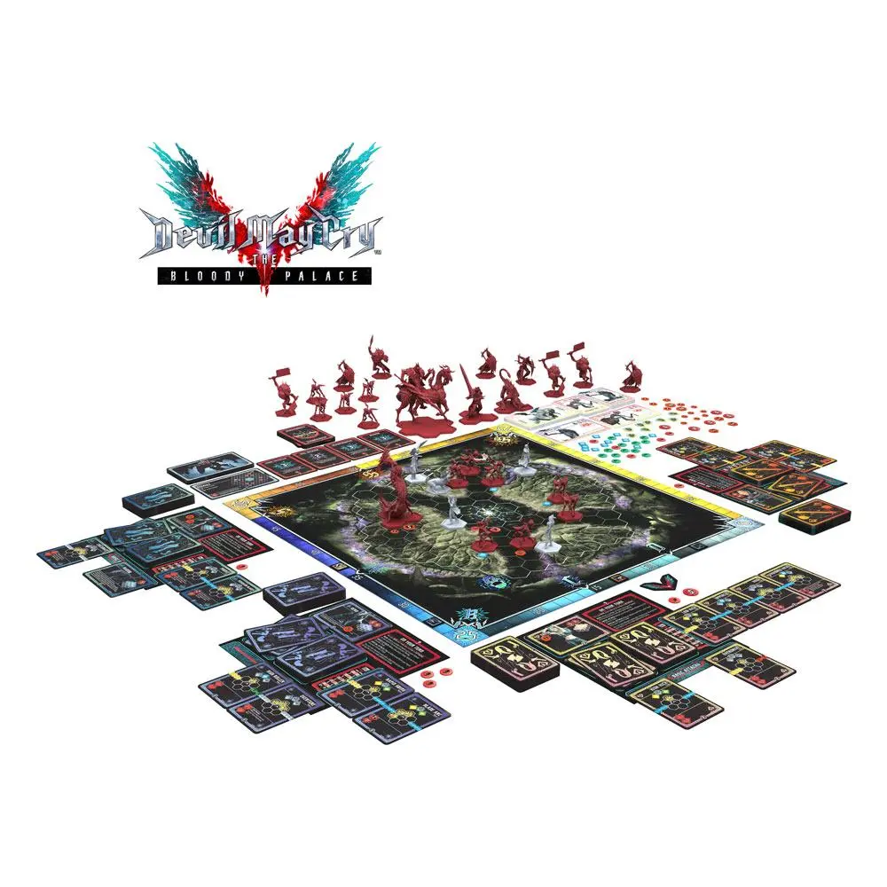 Devil May Cry: The Bloody Palace The Board Game  Angol nyelvű társasjáték termékfotó