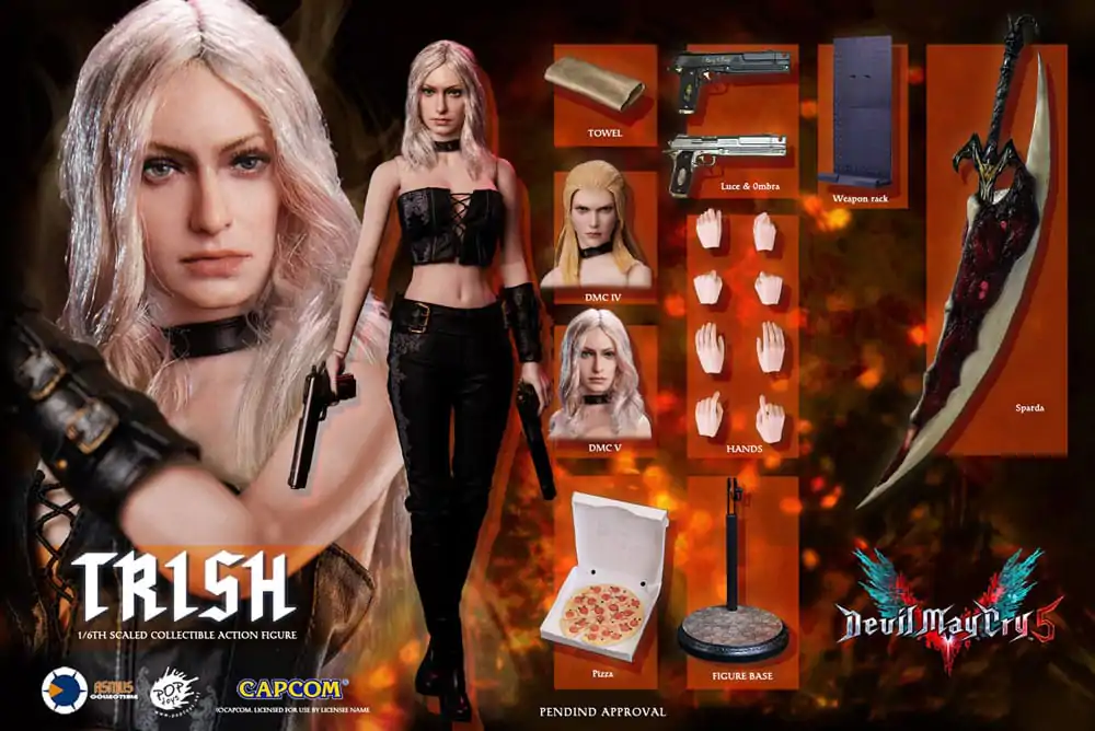 Devil May Cry V 1/6 Trish akciófigura 27 cm termékfotó