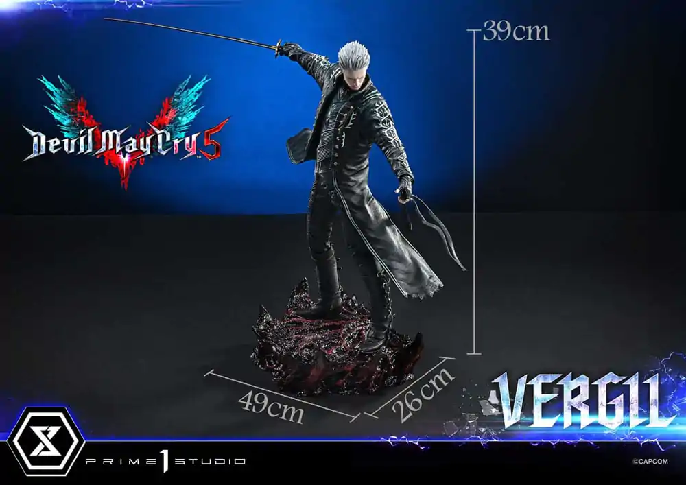 Devil May Cry V Concept Masterline Series 1/6 Vergil szobor figura 39 cm termékfotó
