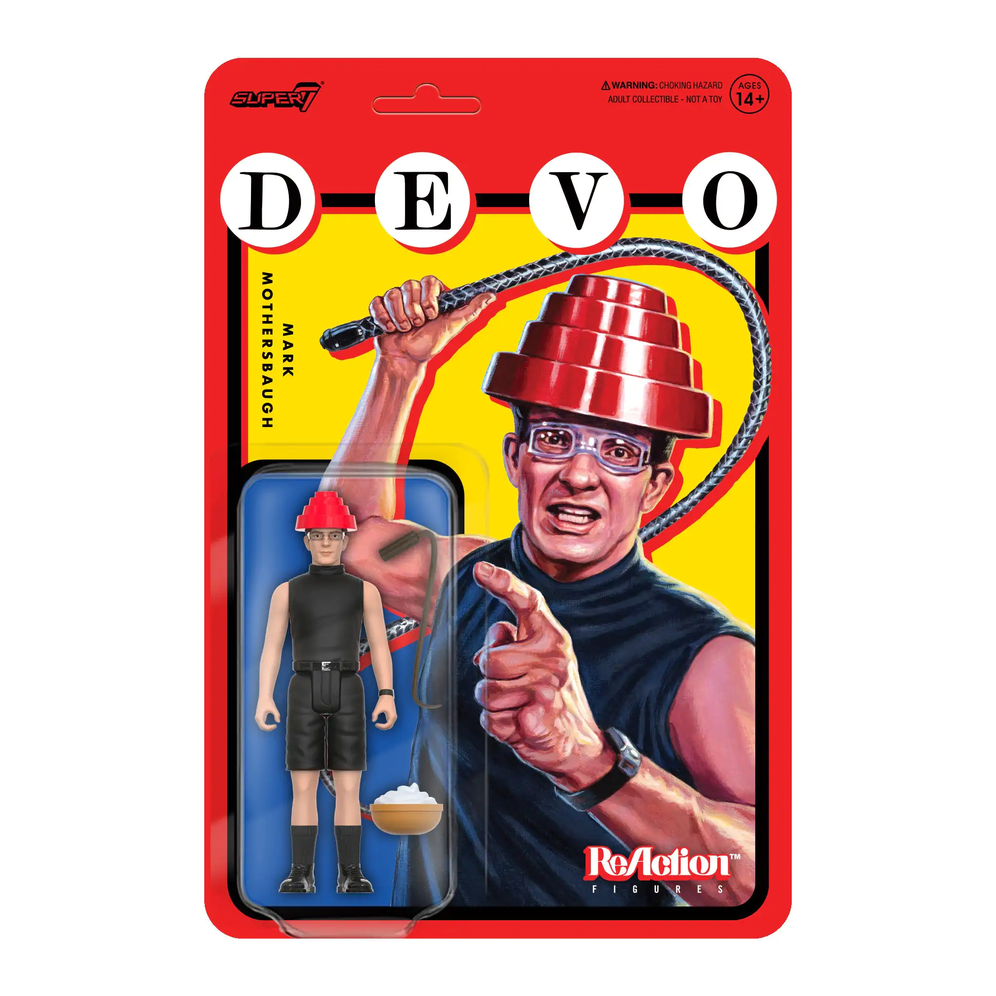 Devo ReAction Mark Mothersbaugh akciófigura 10 cm termékfotó