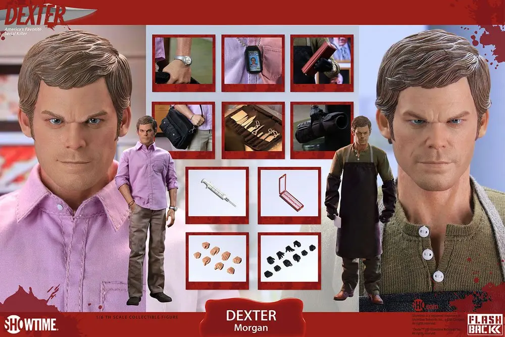 Dexter akciófigura 1/6 Dexter Morgan 30 cm termékfotó