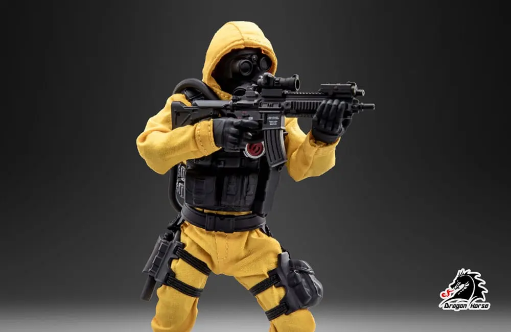 DH-S002 SCP Foundation Series 1/12 MTF ZETA-9 &quot;Mole Rats&quot; akciófigura 15 cm termékfotó