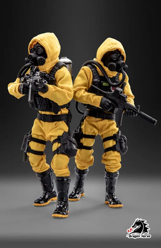 DH-S002 SCP Foundation Series 1/12 MTF ZETA-9 &quot;Mole Rats&quot; akciófigura 15 cm termékfotó