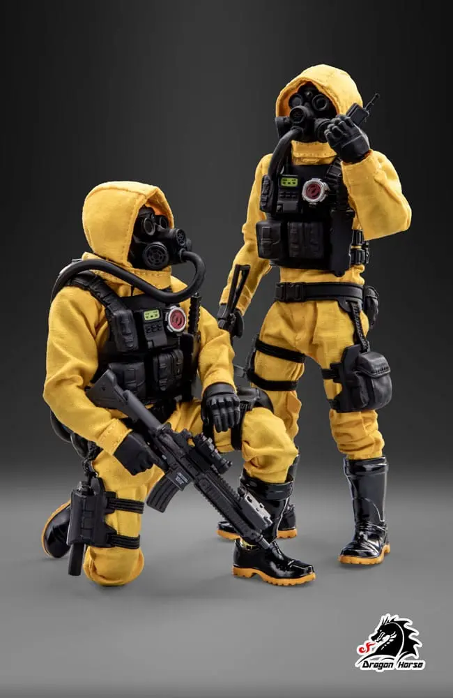DH-S002 SCP Foundation Series 1/12 MTF ZETA-9 &quot;Mole Rats&quot; akciófigura 15 cm termékfotó
