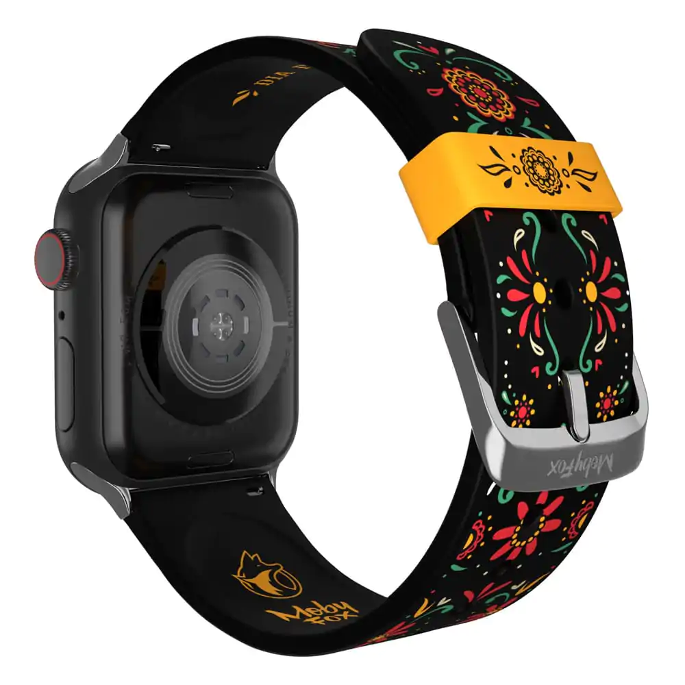 Dia de los Muertos Black óraszíj okosórákhoz termékfotó