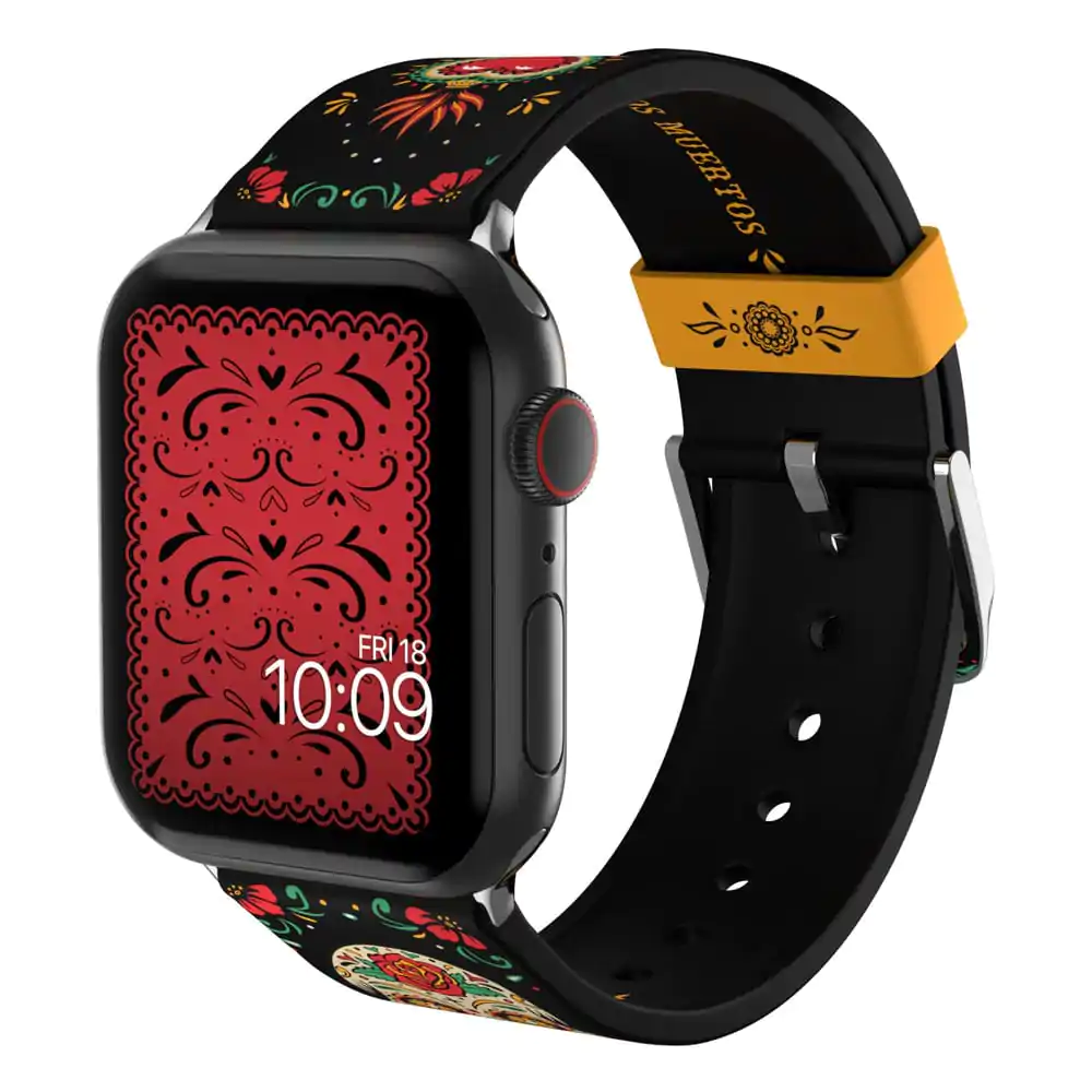 Dia de los Muertos Black óraszíj okosórákhoz termékfotó