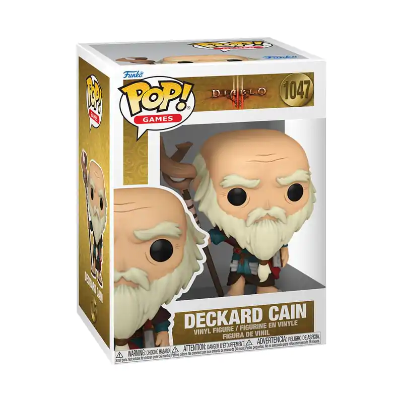 Diablo 3 Funko POP! Games Vinyl figura Deckard Cain 9 cm termékfotó