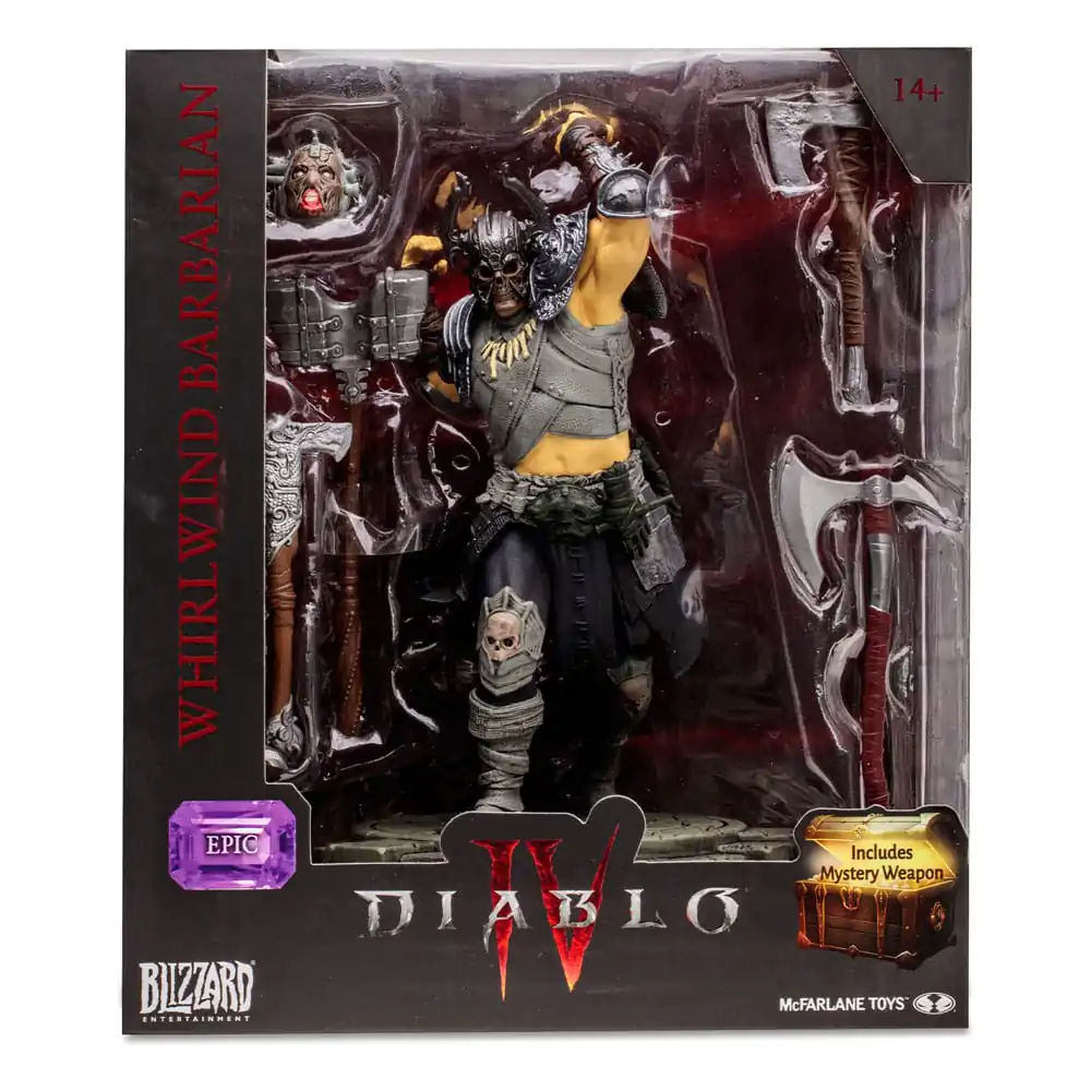 Diablo 4 Barbarian (Epic) akciófigura 15 cm termékfotó