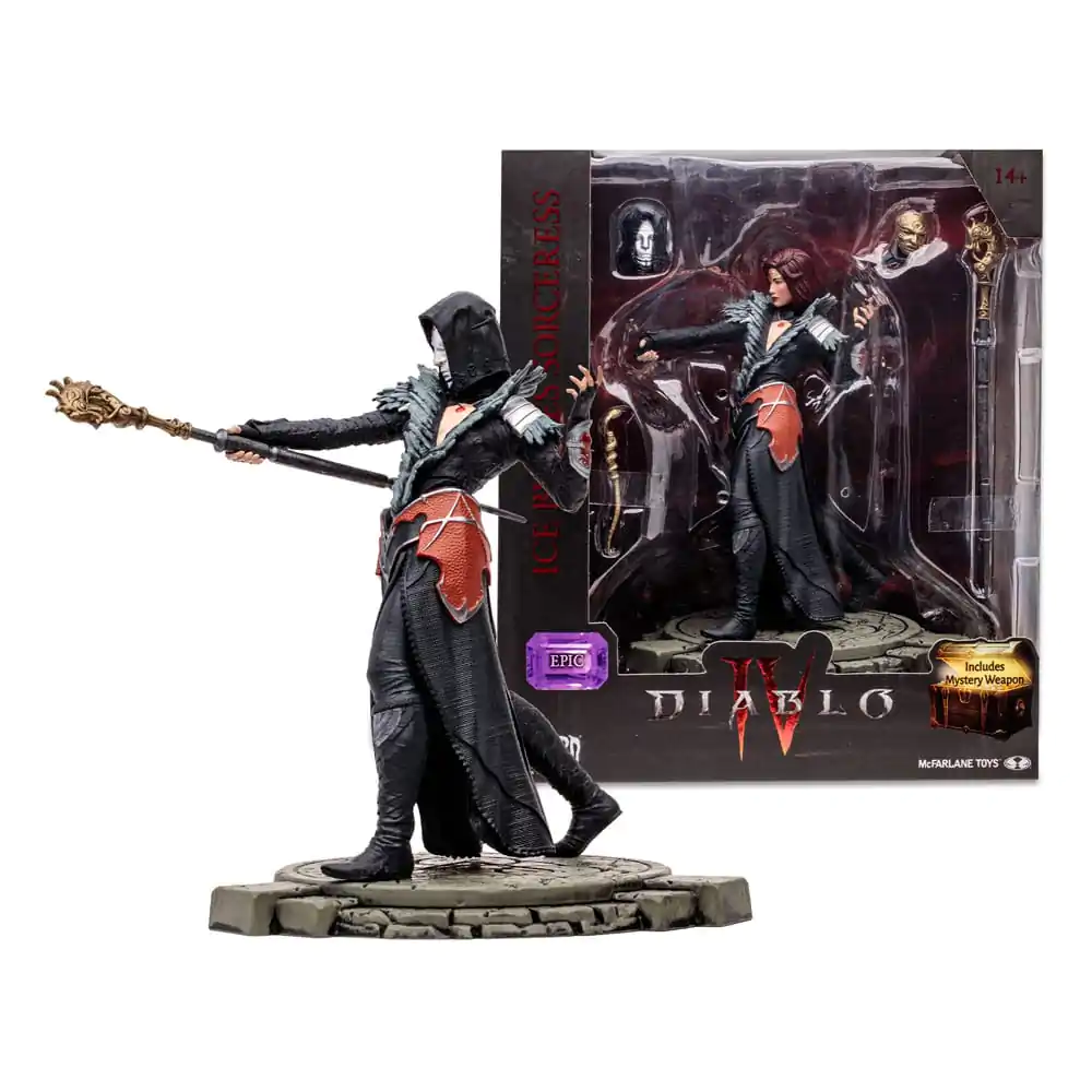 Diablo 4 Sorceress (Epic) akciófigura 15 cm termékfotó