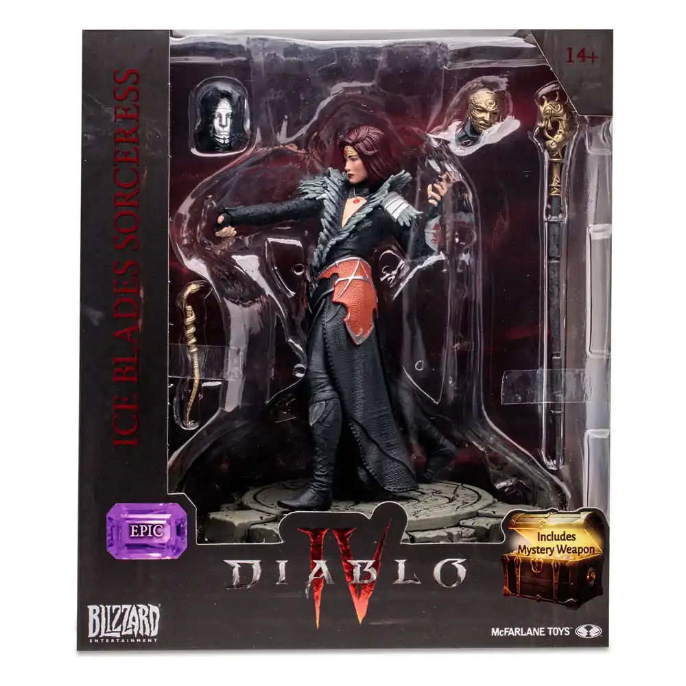 Diablo 4 Sorceress (Epic) akciófigura 15 cm termékfotó